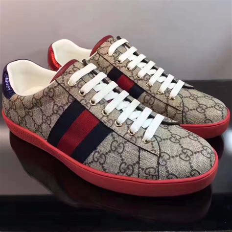 mens gucci ace sneakers ssense|Gucci ace sneakers men discounted.